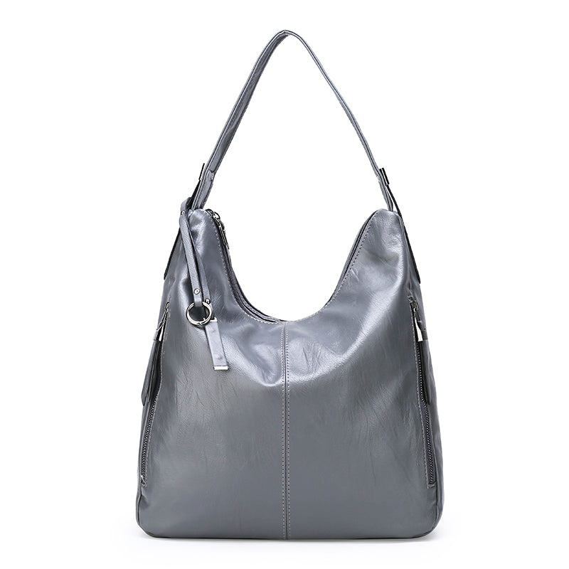 The Everyday Soft Leather Shoulder Bag – Women’s PU Tote