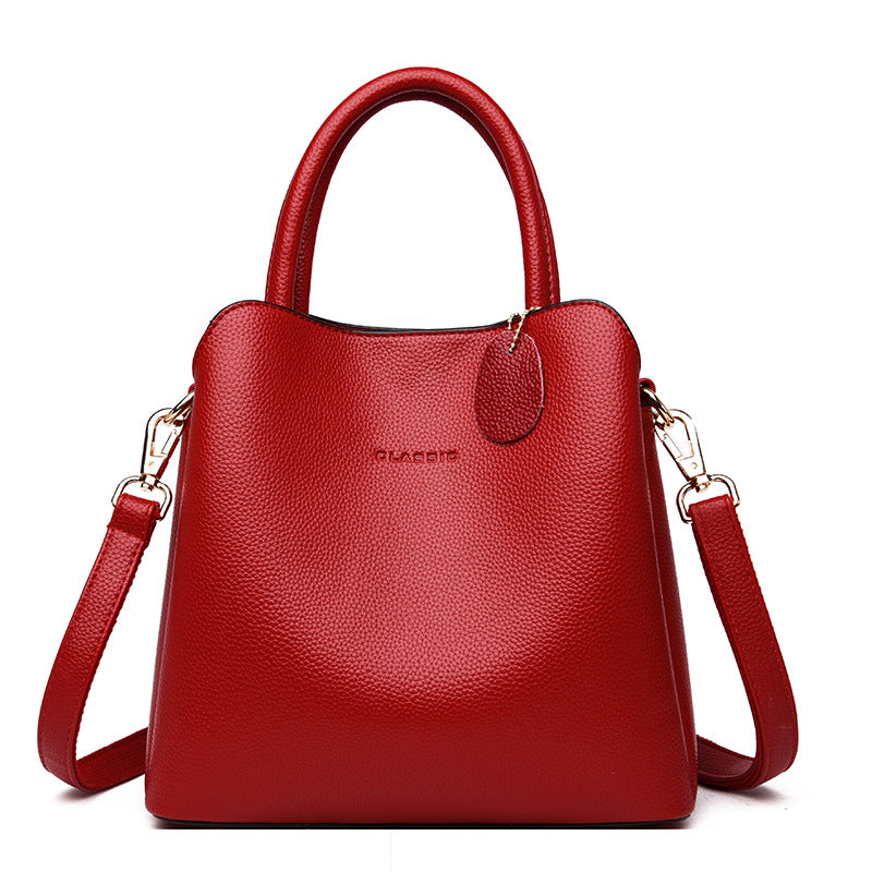 The Carry-All Tote – Soft PU Leather Shoulder Bag