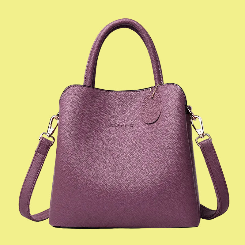 The Carry-All Tote – Soft PU Leather Shoulder Bag