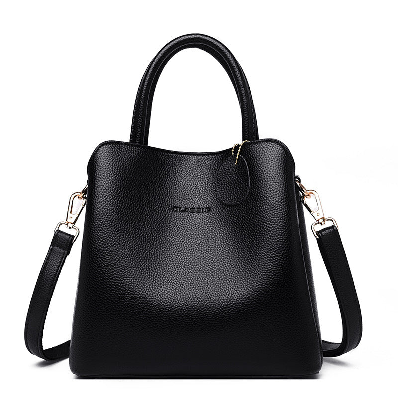 The Carry-All Tote – Soft PU Leather Shoulder Bag
