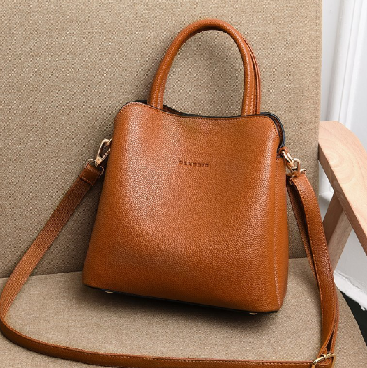 The Carry-All Tote – Soft PU Leather Shoulder Bag