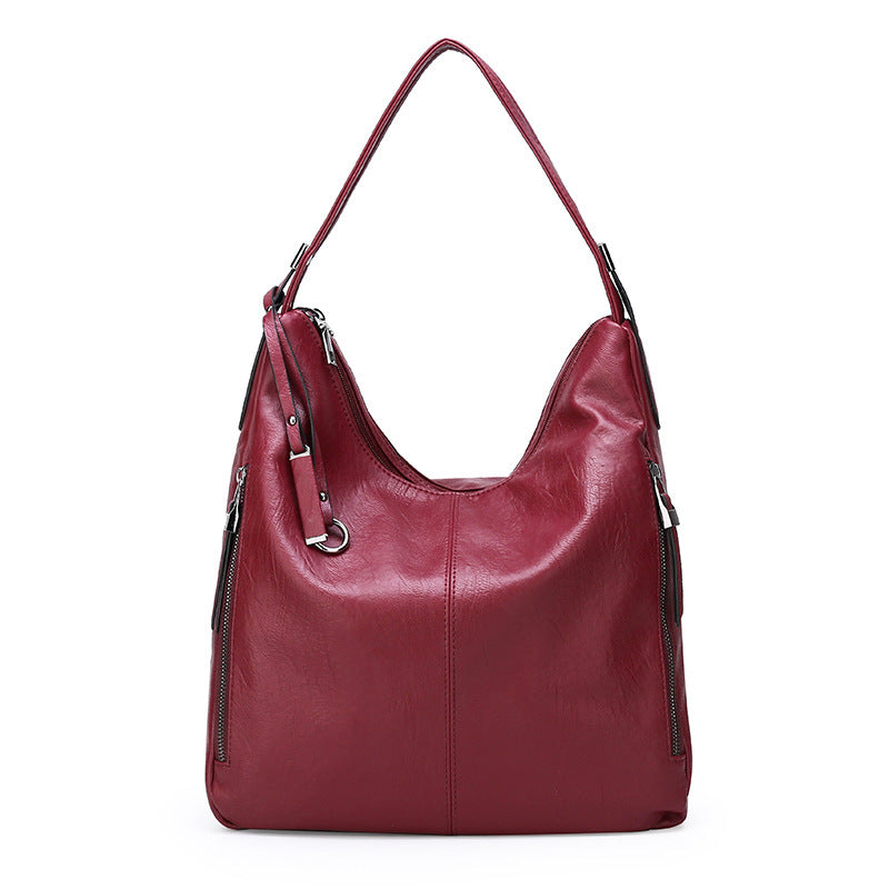 The Everyday Soft Leather Shoulder Bag – Women’s PU Tote