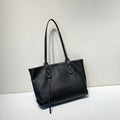 The Structured Cowhide Tote – Large Capacity Leather Shoulder Bag
