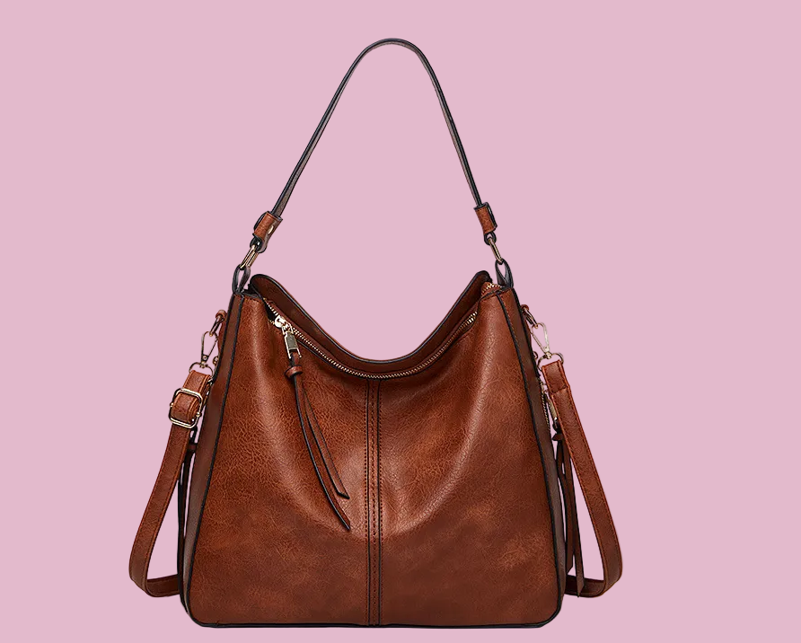 The Everyday Soft Leather Shoulder Bag – Women’s PU Tote