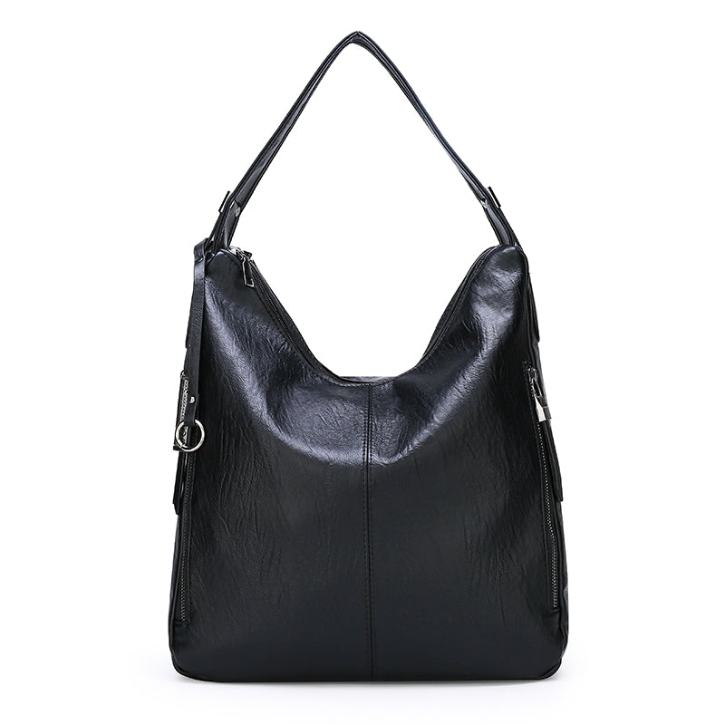 The Everyday Soft Leather Shoulder Bag – Women’s PU Tote