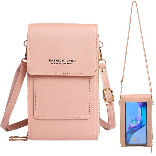 PORT&LOTUS Leather Crossbody – Phone & Card Holder