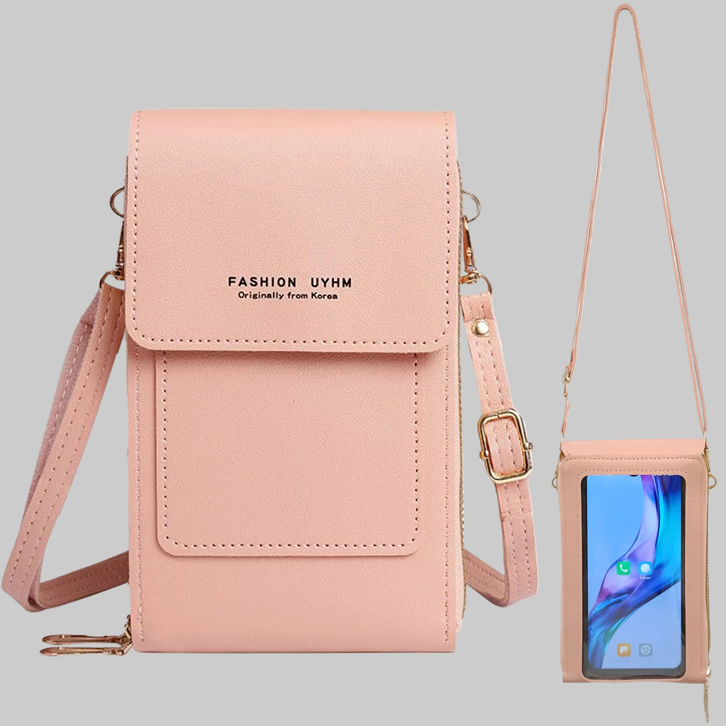 PORT&LOTUS Leather Crossbody – Phone & Card Holder